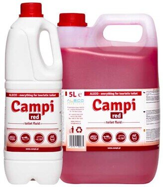 Campi red Aleco - producer of liquid for tourist and coach toilets